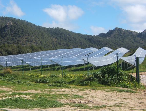 Huerto fotovoltaico en Son Servera